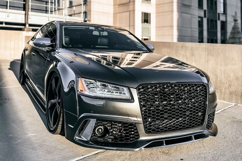 BKM RS RS8 Style Aftermarket Front Bumper set, fits Audi A8 S8 D4.5 2014+