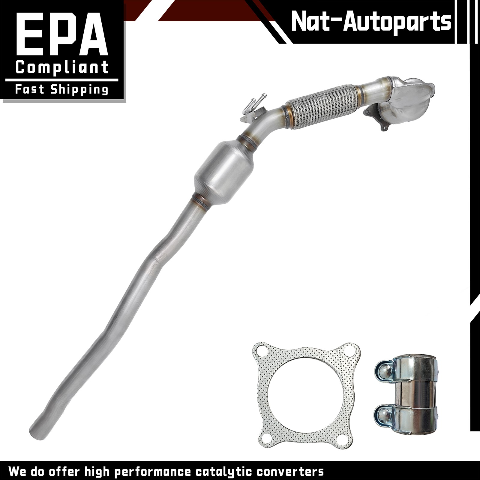 Catalytic Converter Fits 2009-2017 Volkswagen Tiguan 2.0L 2018 Tiguan Limited