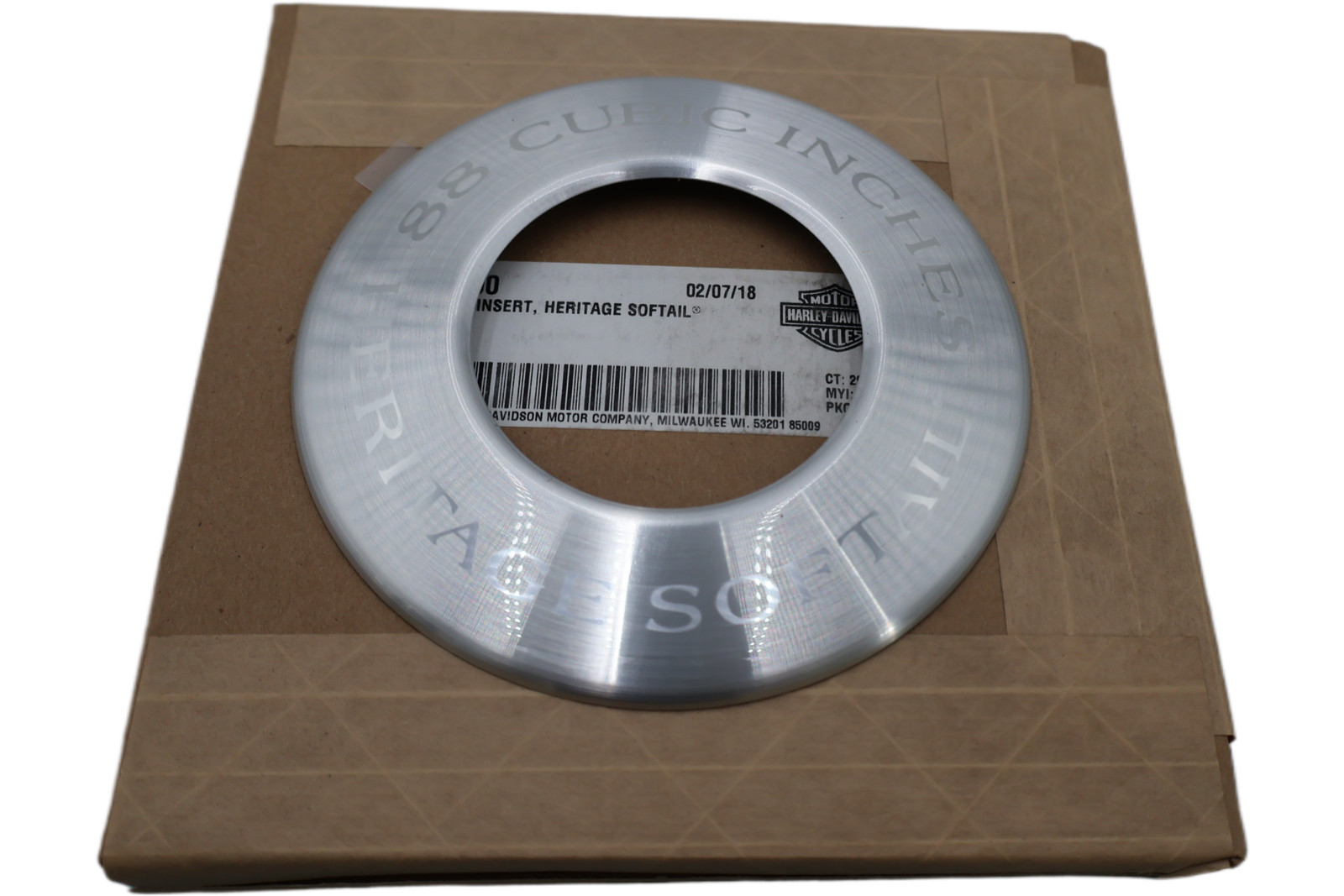 29161-00 NEW OEM 2000-2006 HARLEY-DAVIDSON HERITAGE SOFTAIL AIR CLEANER TRIM INS