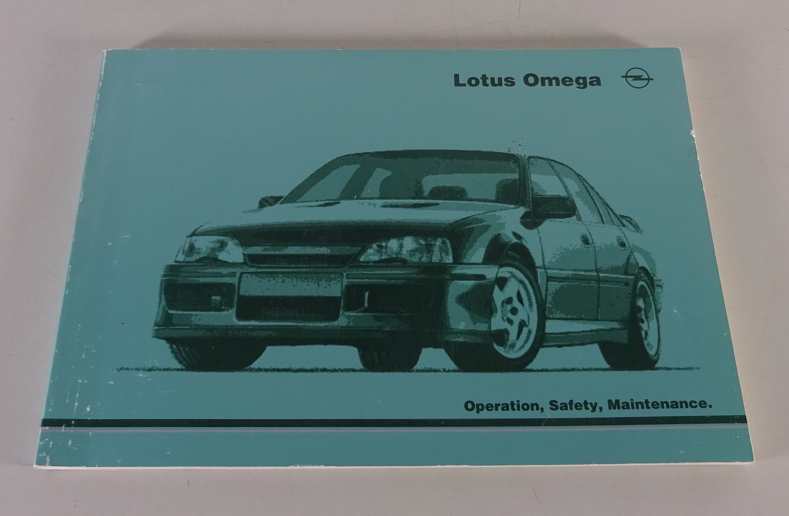 Owner\'s Manual Opel Lotus Omega Stand 06/1990