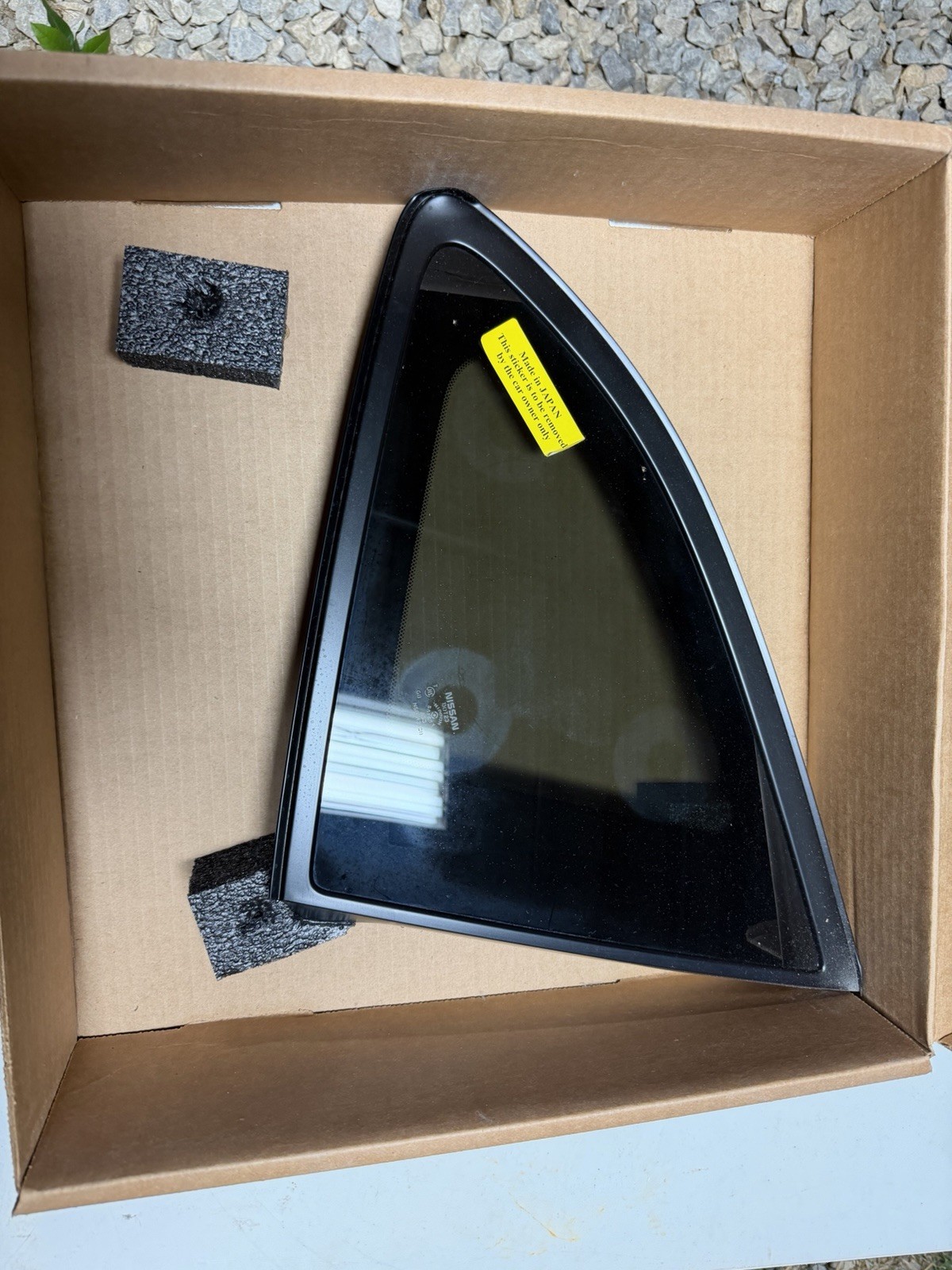2008-2013 Nissan Rogue Right Quarter Window Glass OEM Part