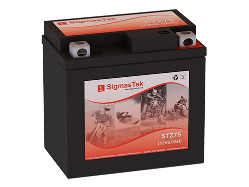 YTZ7S Maintenance-Free AGM Motorcycle Battery Replacement - 12V 130CCA SigmasTek