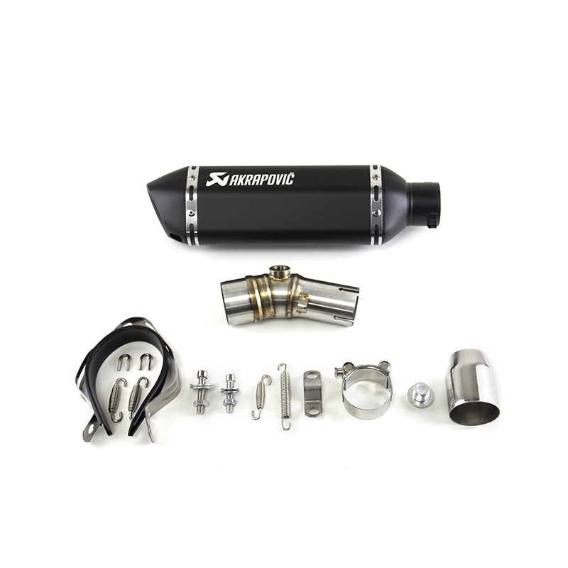 For Kawasaki Ninja 650R EX650 2006-2011 Exhaust Mid Pipe Slip On Muffler ER6N/F