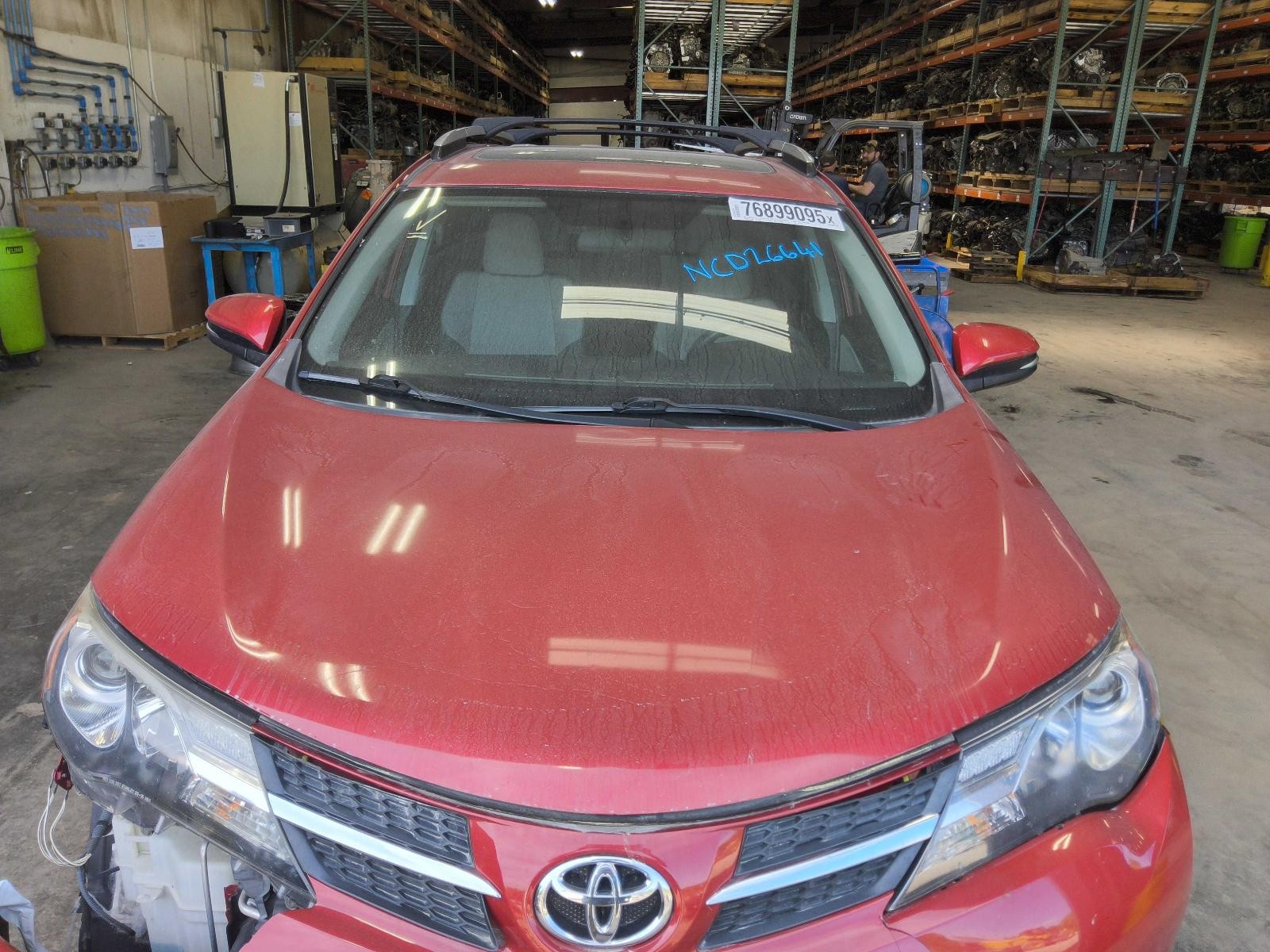 Used Hood fits: 2015 Toyota Rav4 gasoline Grade A