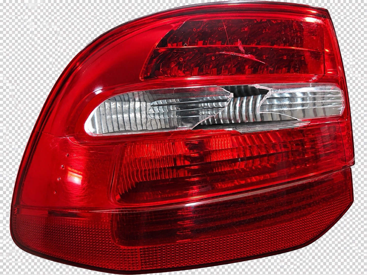08-10 Porsche Cayenne 957 OEM Left Tail Light Assembly 7L5945207A CRACKED 08-10 Porsche Cayenne 957 OEM Left Tail Light Assembly 7L5945207A CRACKED