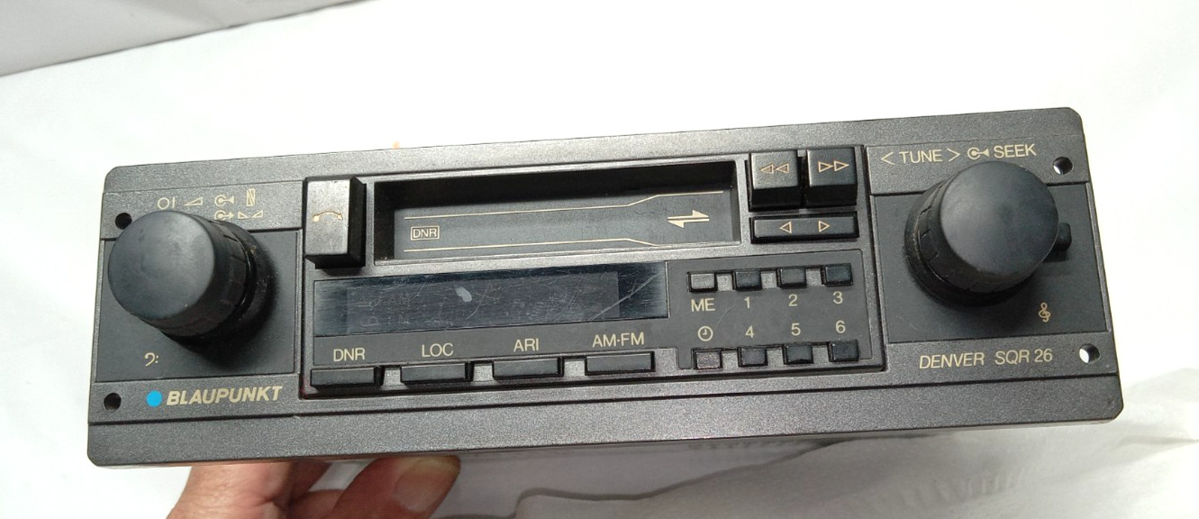 Blaupunkt Denver SQR 26 . Car Stereo in good working condition. Vintage, BMW, VW