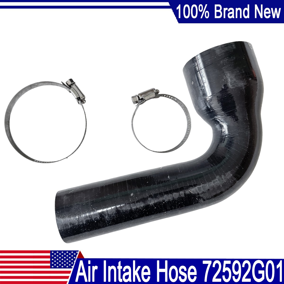 Air Intake Hose 72592G01 For EZGO Gas Golf Carts 1996-08 TXT ST350 MPT 800/1200