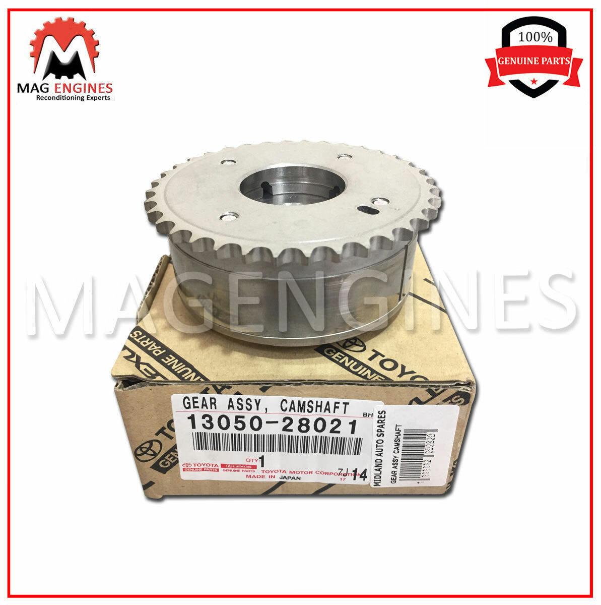 13050-28021 GENUINE OEM CAMSHAFT TIMING GEAR ASSY 1305028021