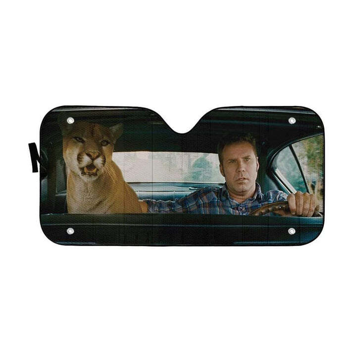 Talladega Nights Cougar Custom Car Auto Sunshade