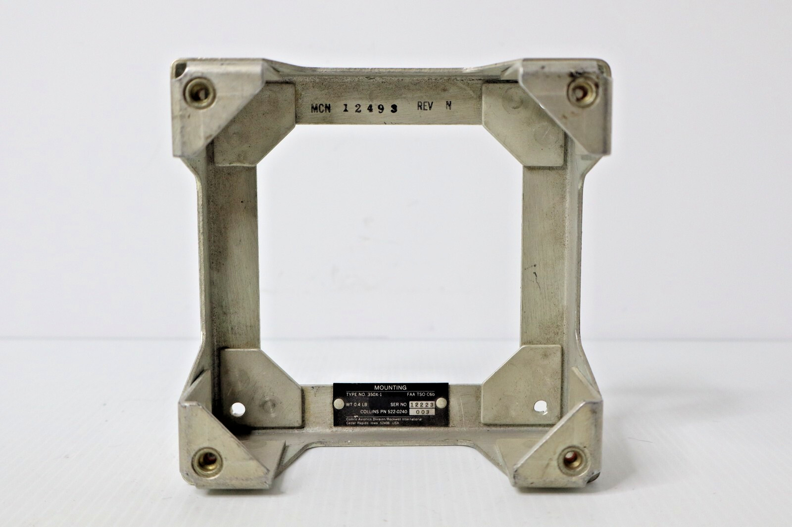 Collins 350X-1 Directional Gyro Mount 522-0240-003
