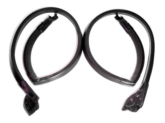1973-1977 GM \'A\' \'G\' body 2 door hardtop new roof rail weatherstrip seals, pair