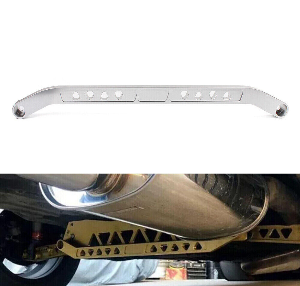 Aluminum Polished Rear Lower Tie Bar For Honda Civic 1992-95 Integra 94-01 EG DC