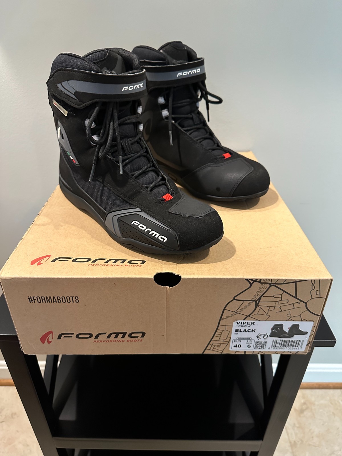 Forma - Viper Black Riding Shoes Forma - Viper Black Riding Shoes