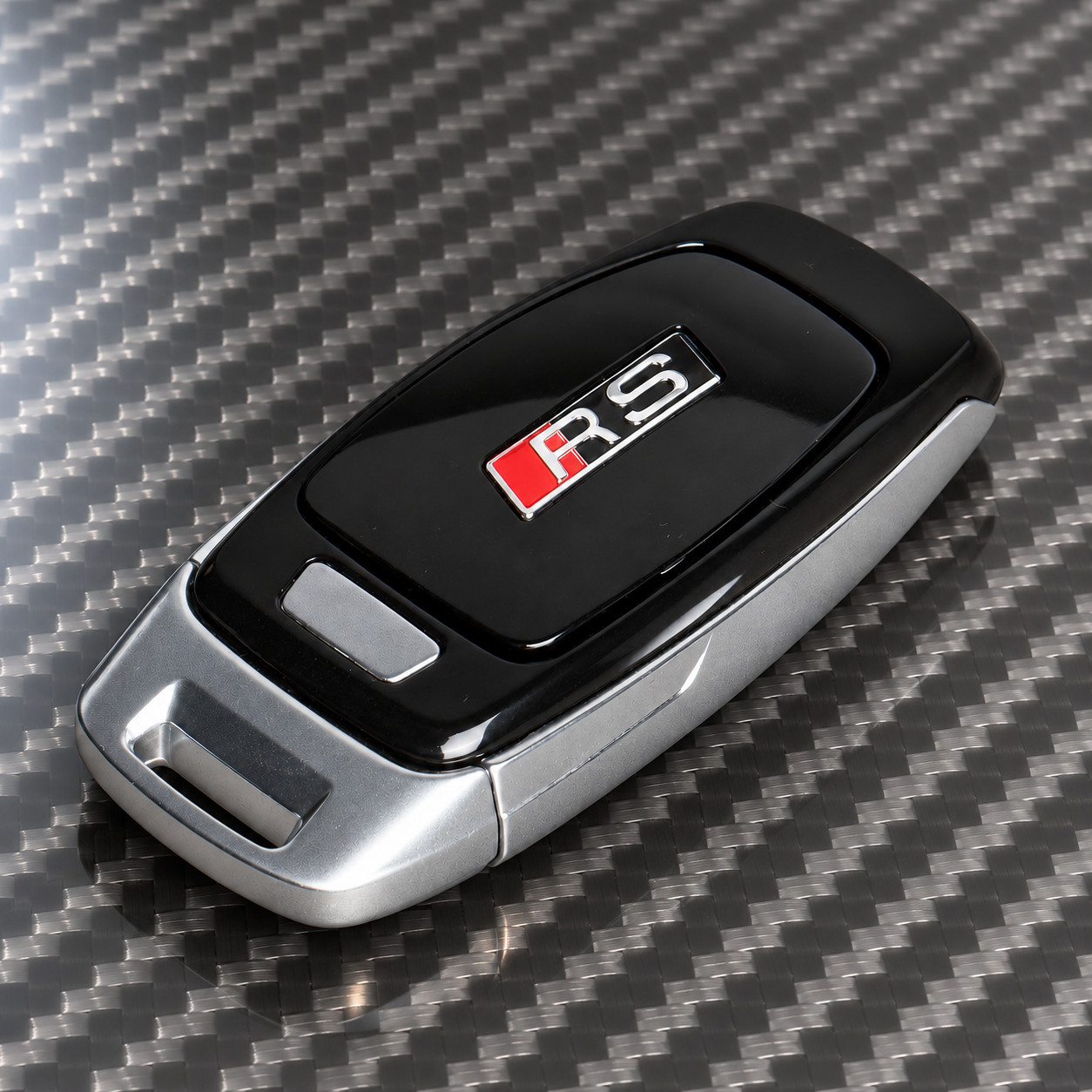 Audi RS Key Fob Shell, Luxury Display Piece, Keychain, Collector Gift Audi RS Key Fob Shell, Luxury Display Piece, Keychain, Collector Gift