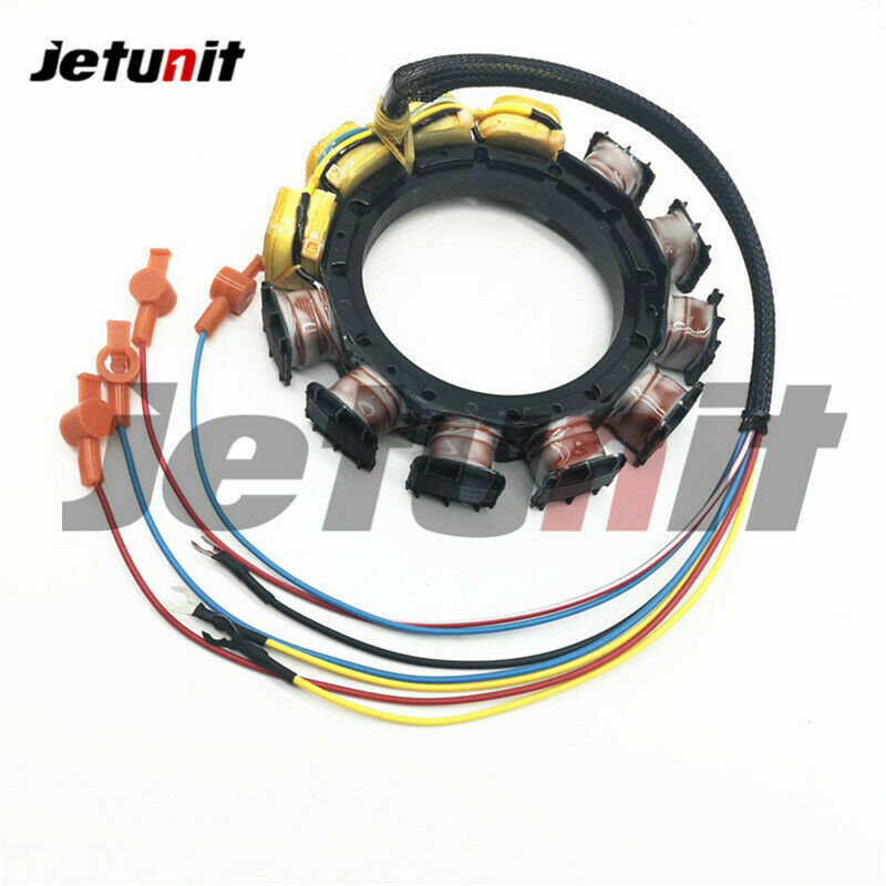 Stator For Mercury/Mariner 90-200hp Outboard 2-Stroke 9-Amp 6-Cyl 1976-88 5454A8 Stator For Mercury/Mariner 90-200hp Outboard 2-Stroke 9-Amp 6-Cyl 1976-88 5454A8