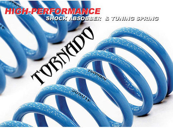 Tornado Tuning Down Lowering Spring 4P 1Set For 08 09 10 11 12 Kia Forte