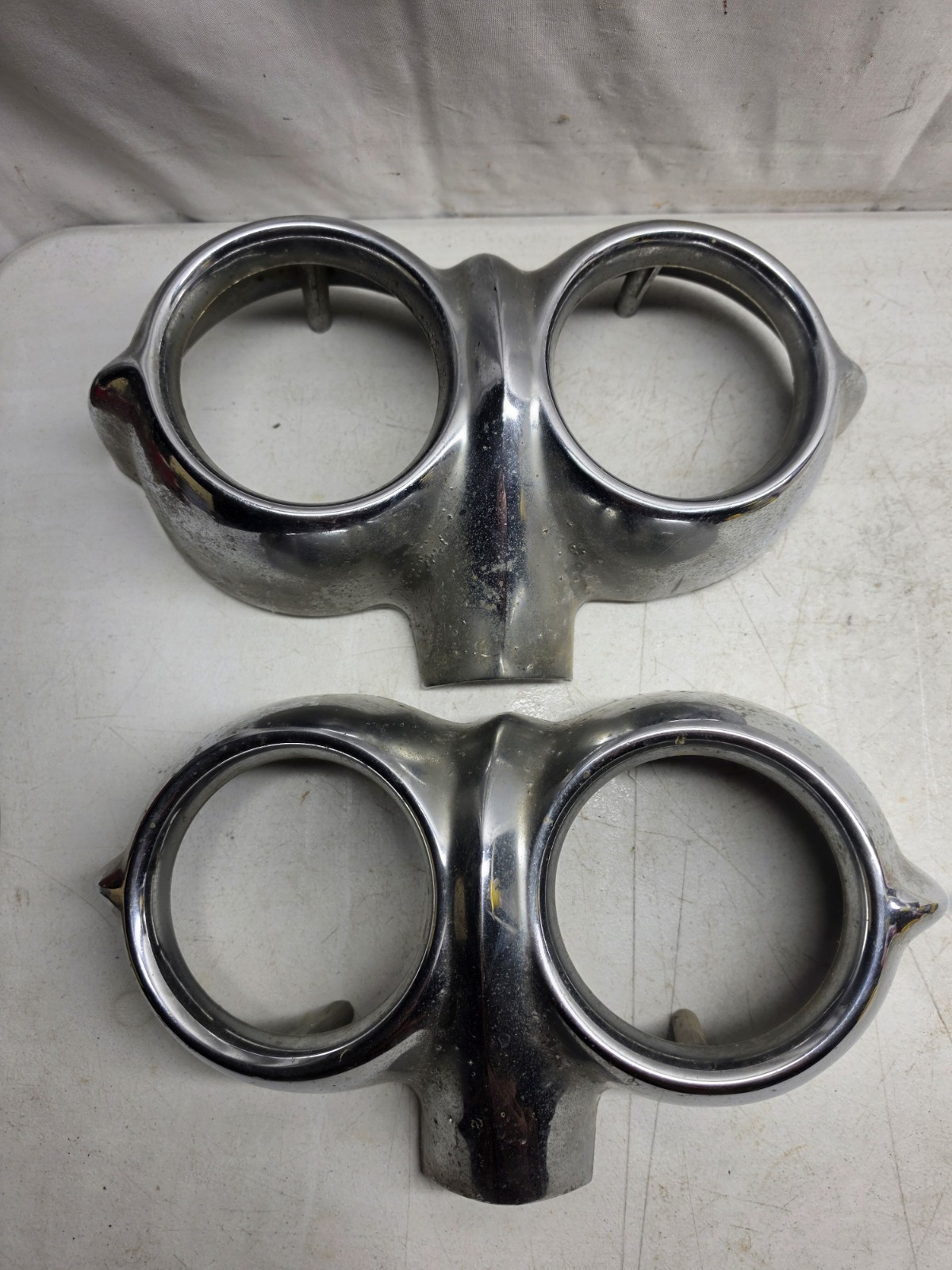 1958 Chevrolet Front Parking Light / Turn Signal Housing. Left And Right 1958 Chevrolet Front Parking Light / Turn Signal Housing. Left And Right