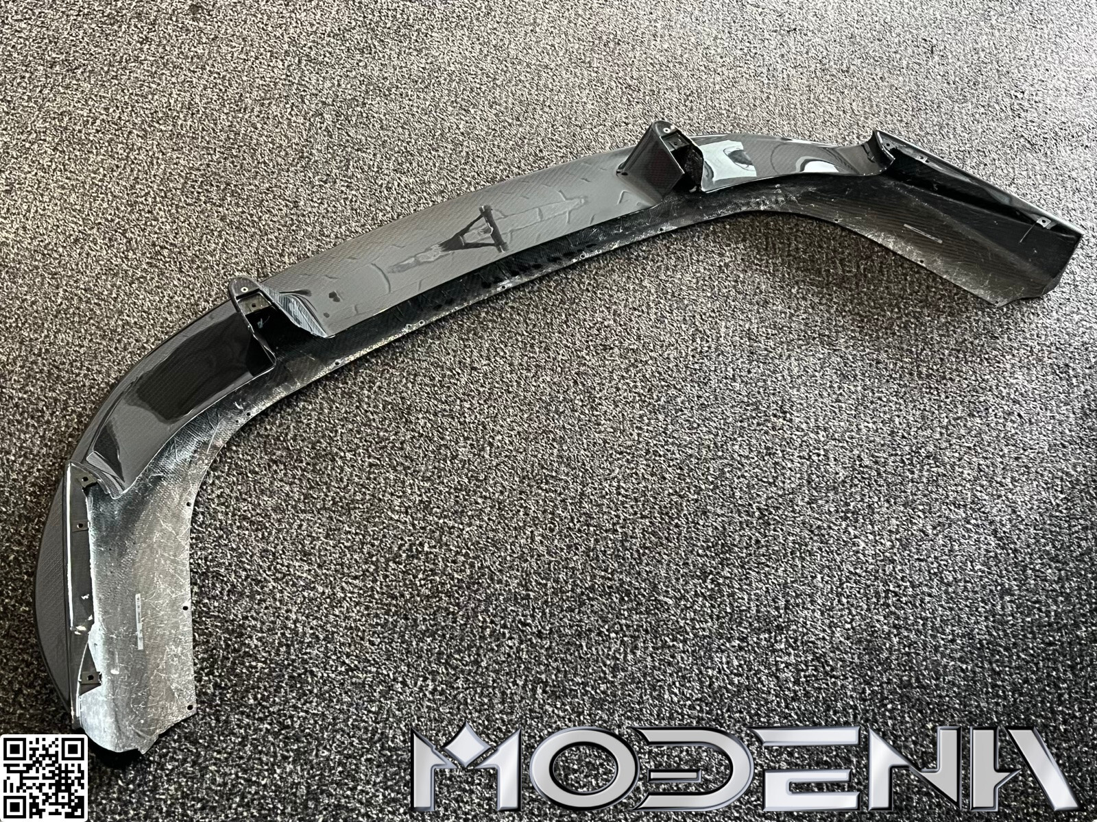 Front Spoiler Carbon Blue Bumper Front Maserati Gransport MC Victory