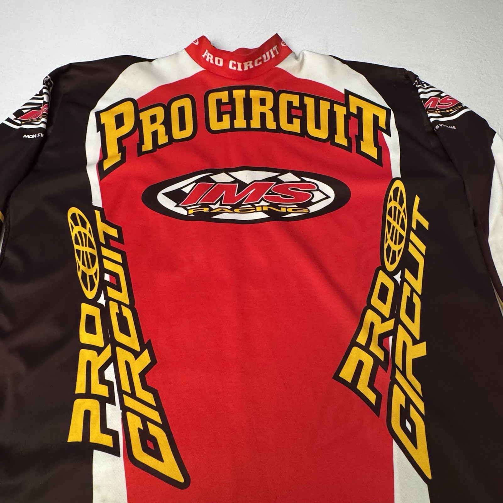 RaRE Pro Circuit IMS Mon Systeme Le Sportif Jersey Size 2XL Cycling Elbow Pads