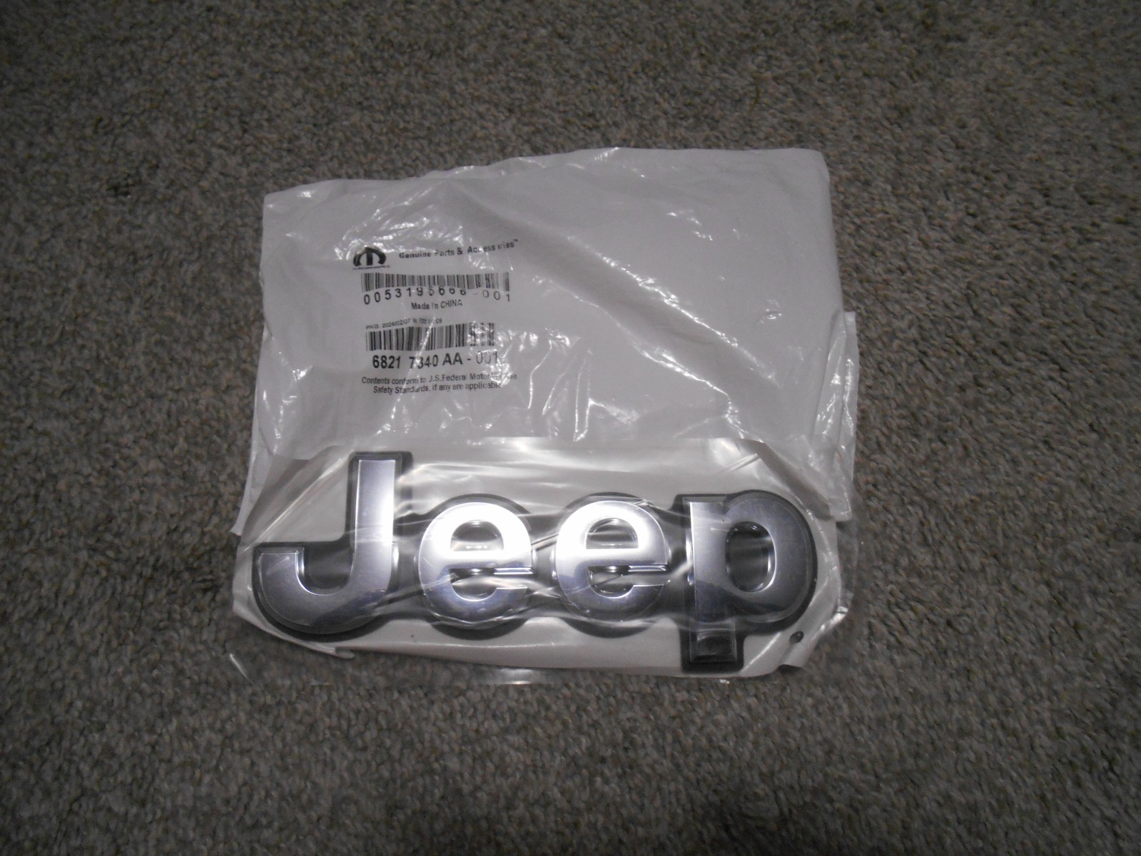 Genuine OEM Mopar 14-22 Jeep Grand Cherokee Genuine OEM Mopar 14-22 Jeep Grand Cherokee