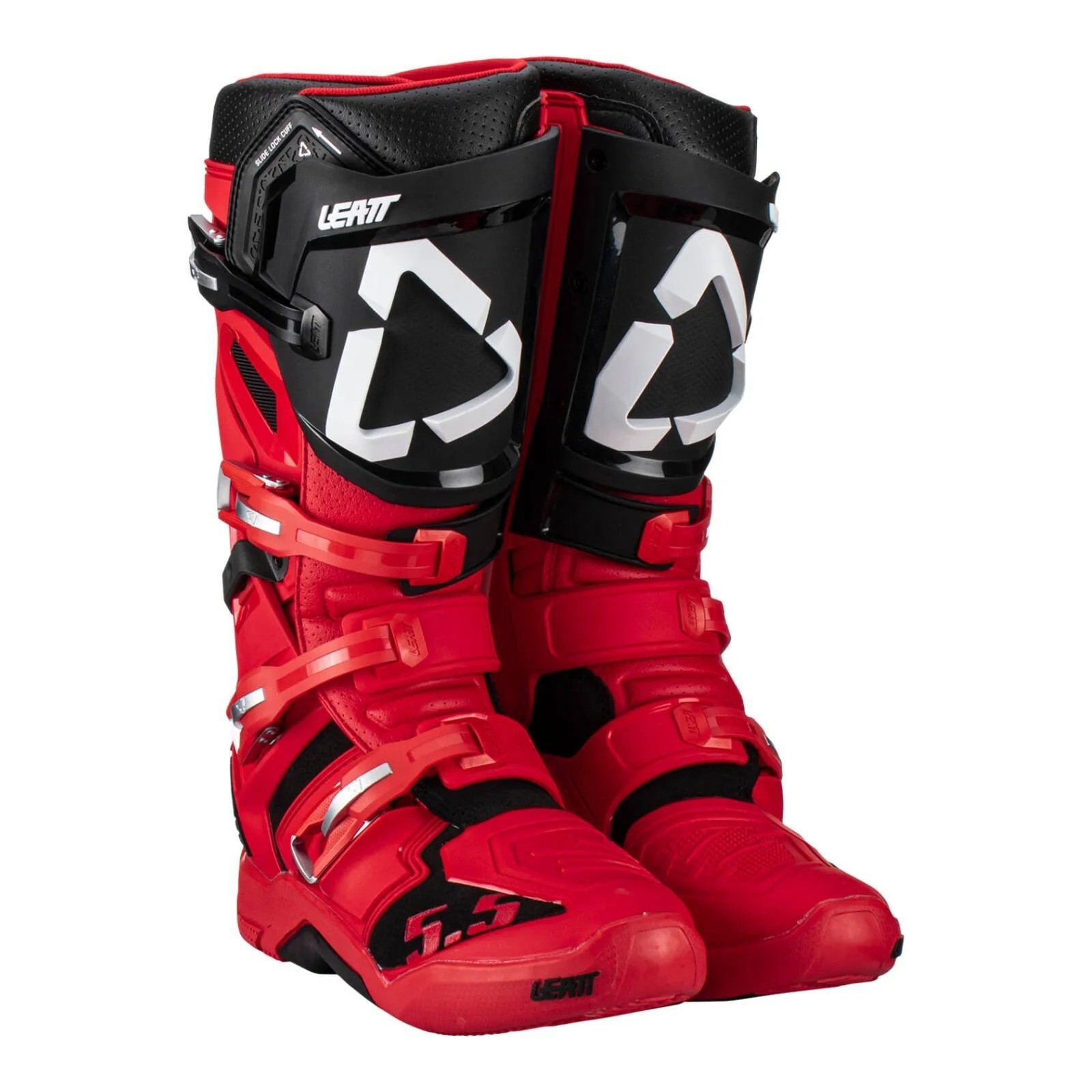 Leatt Men's 5.5 FlexLock Dirt Bike Boot - Red - 12 - 3023050205