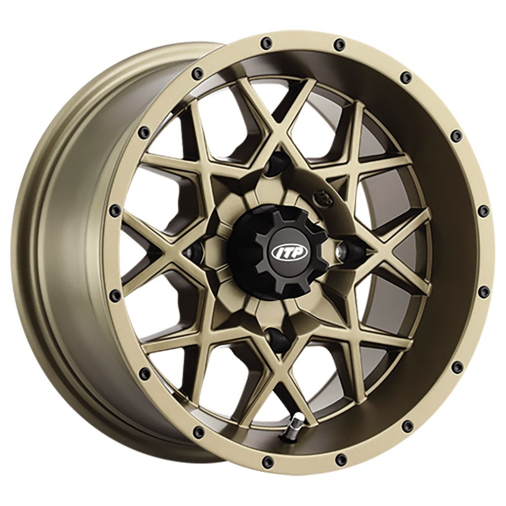 4/156 ITP Hurricane Wheel for ATV/ UTV 14x7 4.0 + 3.0 Bronze 4/156 ITP Hurricane Wheel for ATV/ UTV 14x7 4.0 + 3.0 Bronze