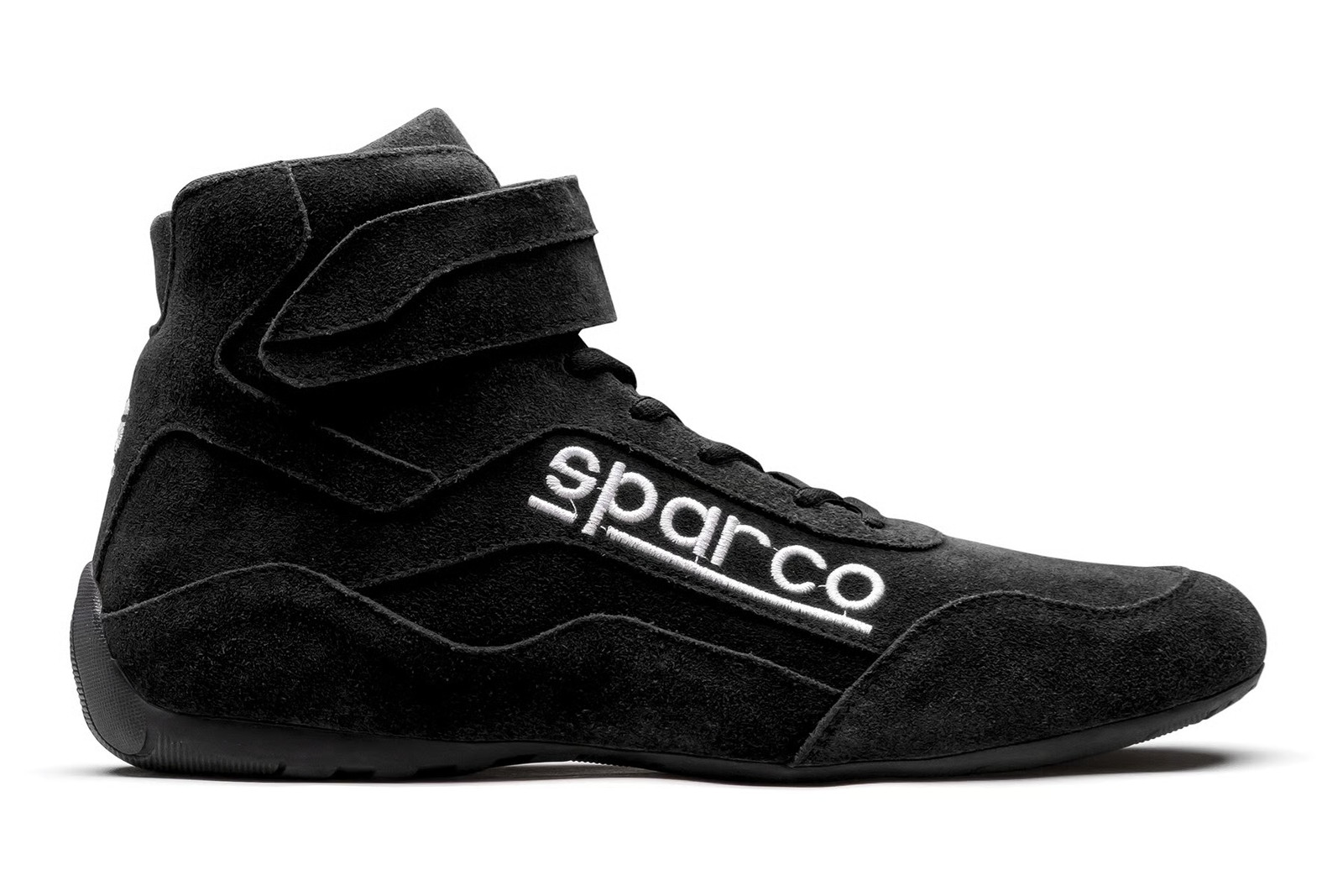Sparco 001272010N Shoe - Race 2 - Driving - High-Top - SFI 3.3/5 - Suede Outer