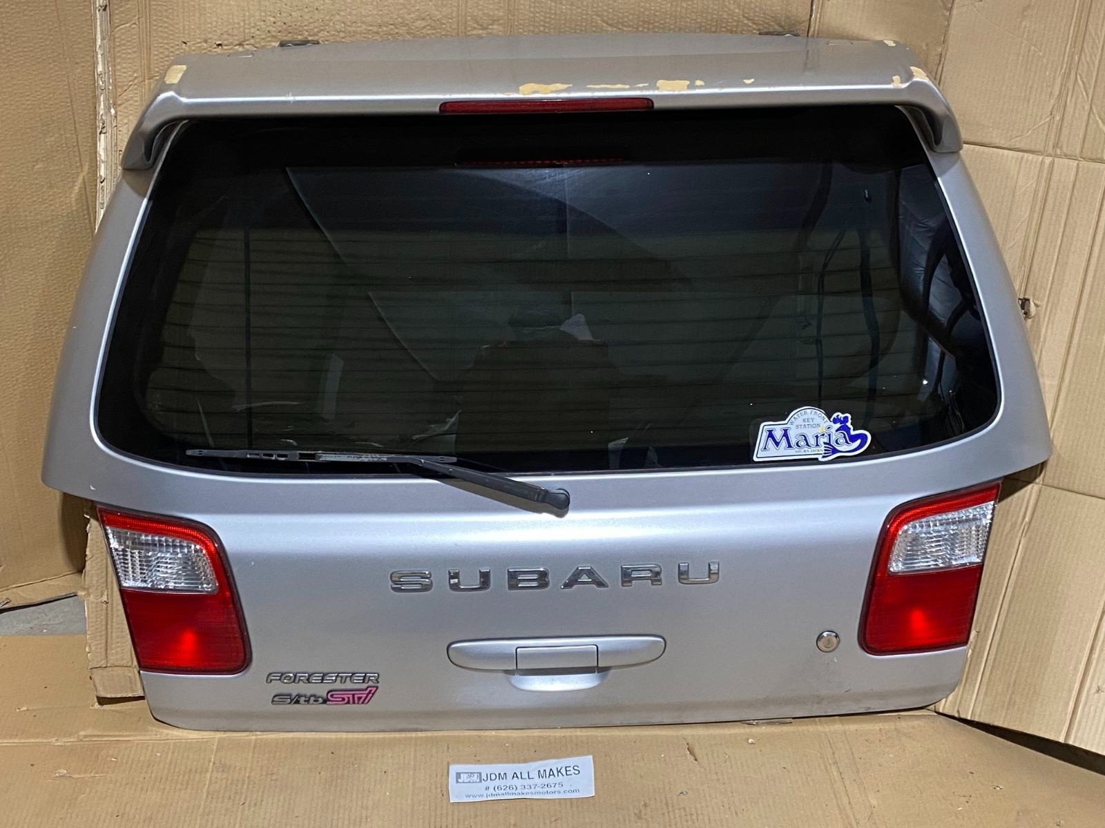 1998 JDM SUBARU SF5 Forester Sti Trunk Hatch Tailgate & Wing OEM