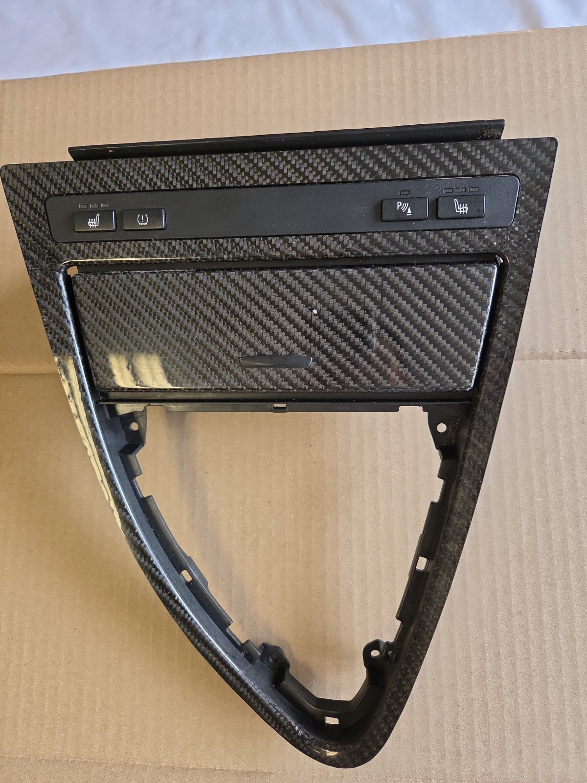2006-2010 BMW M6 Ash Tray and Bezel - OEM CARBON FIBER 31443-0000