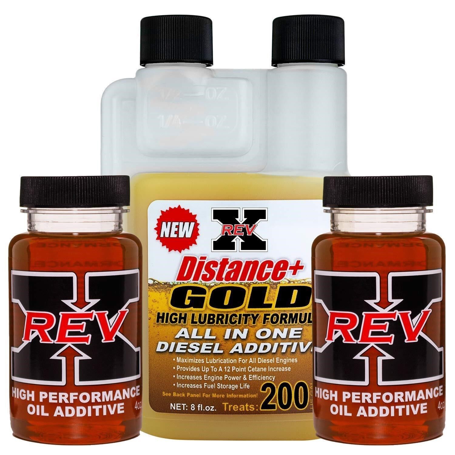 REV-X High Lubricity Diesel Kit - Fixes Cold Start Issues & Cleans Injectors