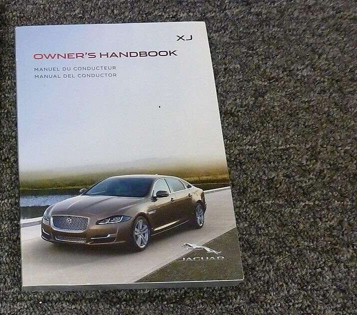 2016 Jaguar XJ-Series Owner User Manual R-Sport XJR L Portfolio Supercharged AWD