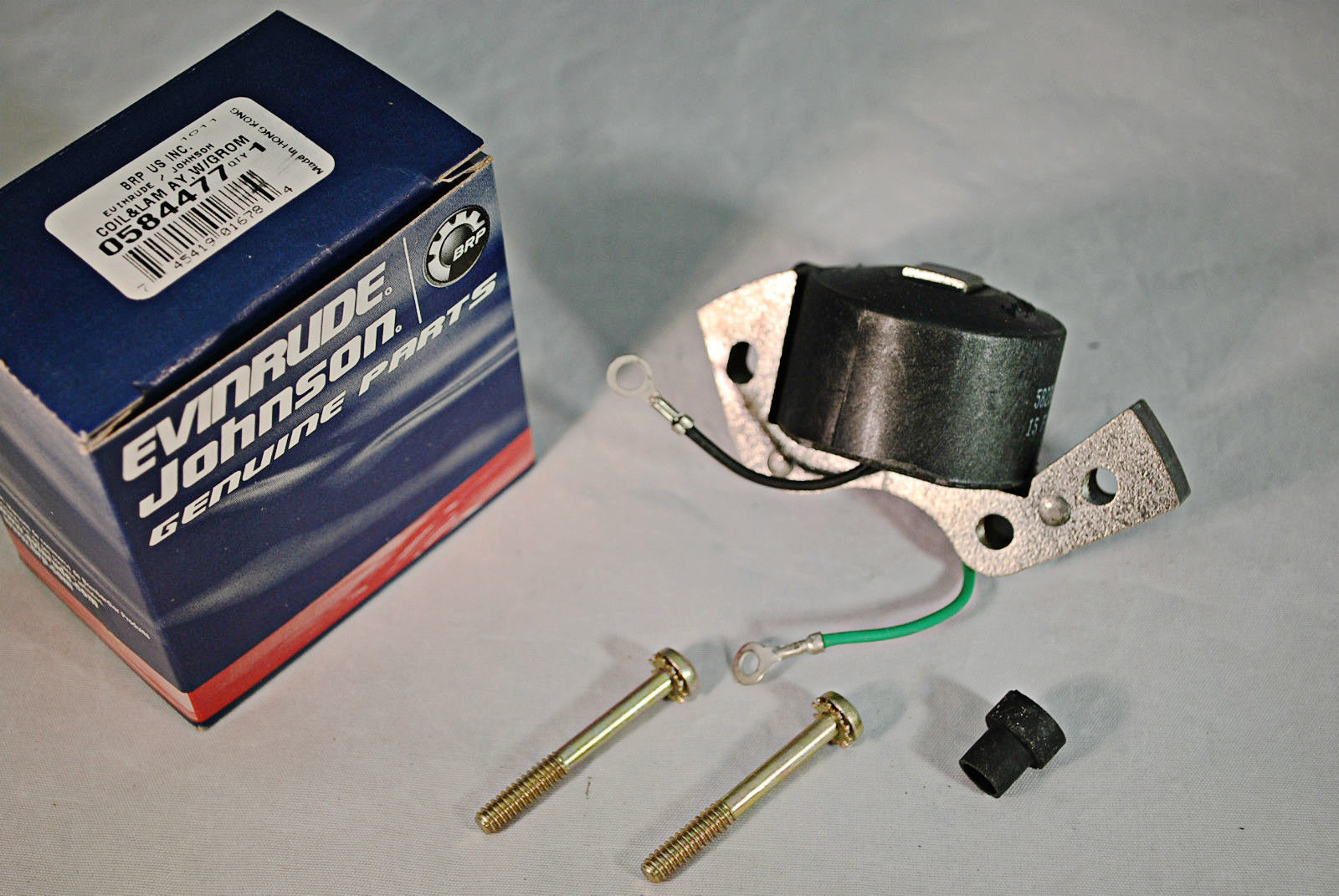 OEM New Johnson Evinrude Outboard Coil 584477 BRP/OMC OEM New Johnson Evinrude Outboard Coil 584477 BRP/OMC