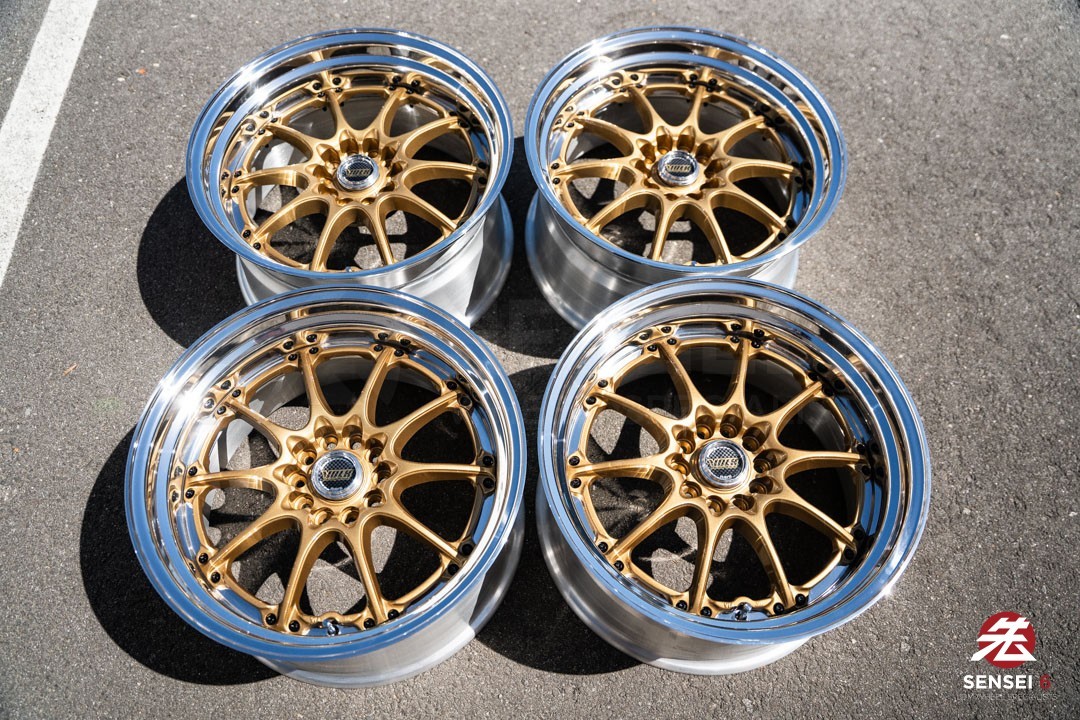 Volk GT-N / 5x114.3 / 18x9.5 +18 / Gold | JDM Wheels JZX100 Chaser S13 S14 240SX