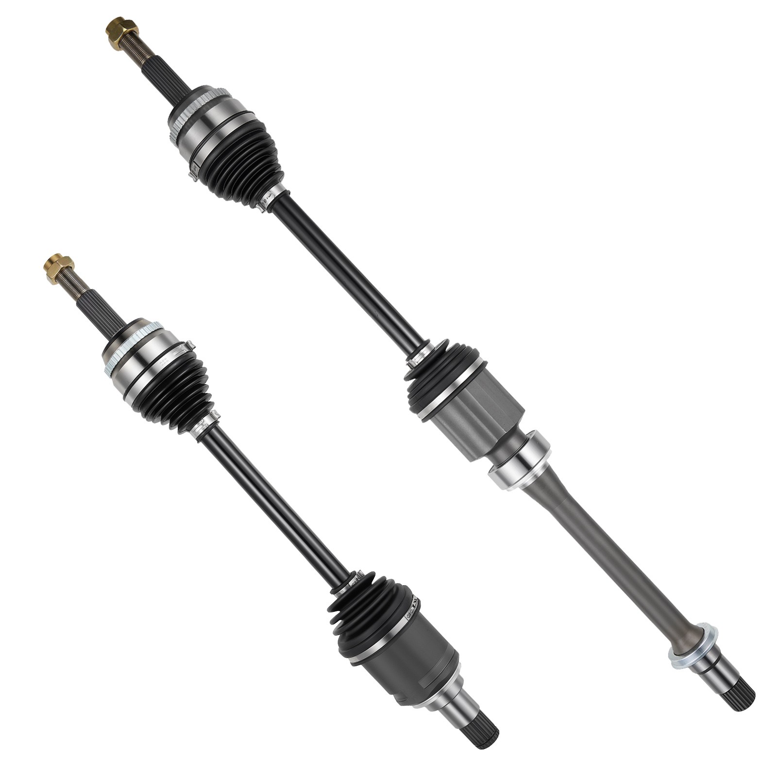 2PC Front CV Axle Joint Shaft Assembly For 2001-2007 Toyota Highlander 2.4L