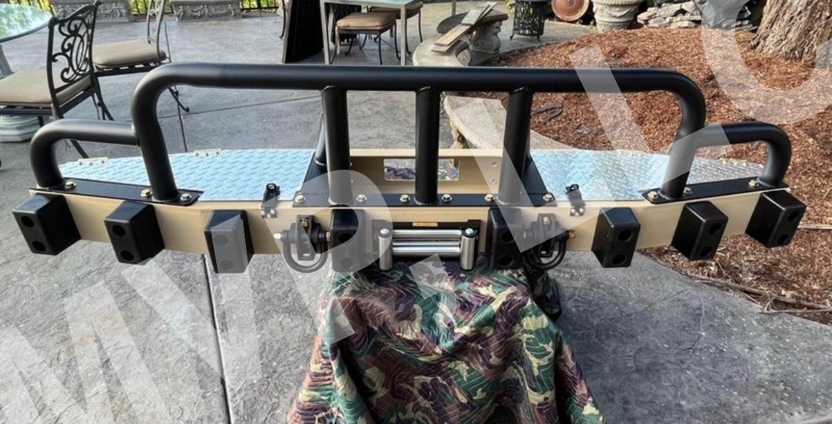 Humvee Bumper Hmmwv IBIS TEK Style Steel HMMWV Front Brush Guard
