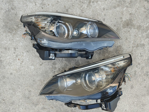 2008-2010 BMW E60 LCI 528i 550i Xenon Adaptive AFS Headlight Set Genuine OEM 2008-2010 BMW E60 LCI 528i 550i Xenon Adaptive AFS Headlight Set Genuine OEM