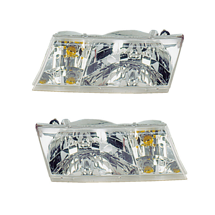Headlights Front Lamps Pair Set for 98-02 Mercury Grand Marquis Left & Right
