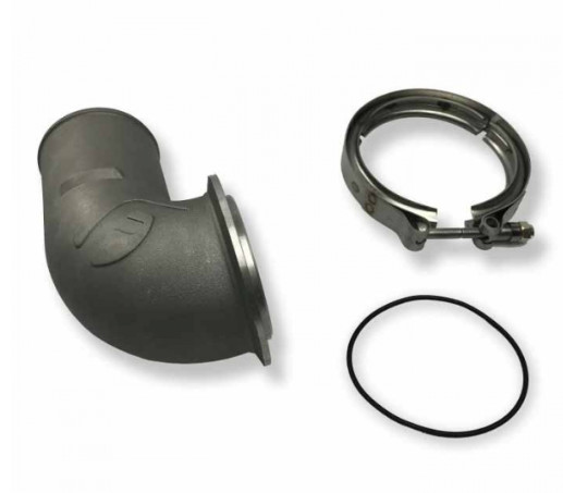 Fleece Performance Turbo Compressor Discharge Adapter - NEW SALE Fleece Performance Turbo Compressor Discharge Adapter - NEW SALE