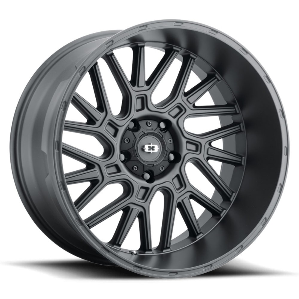 Vision Wheel 404 Brawl 20x12 5x5.0 -51mm Satin Black 404-20273SB-51