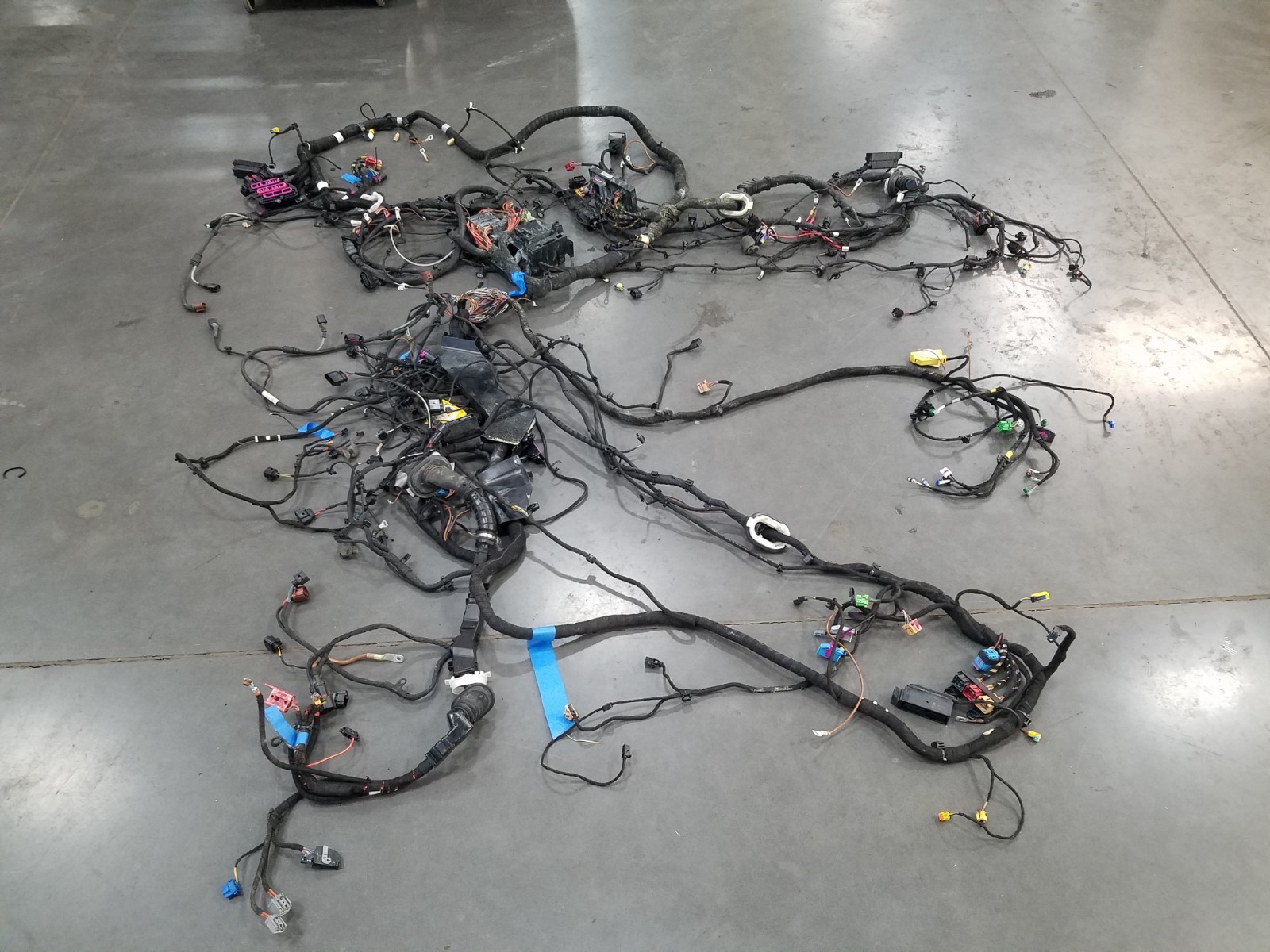 2020 Lamborghini Huracan Evo Spyder Chassis Wiring Harness #5099 B9