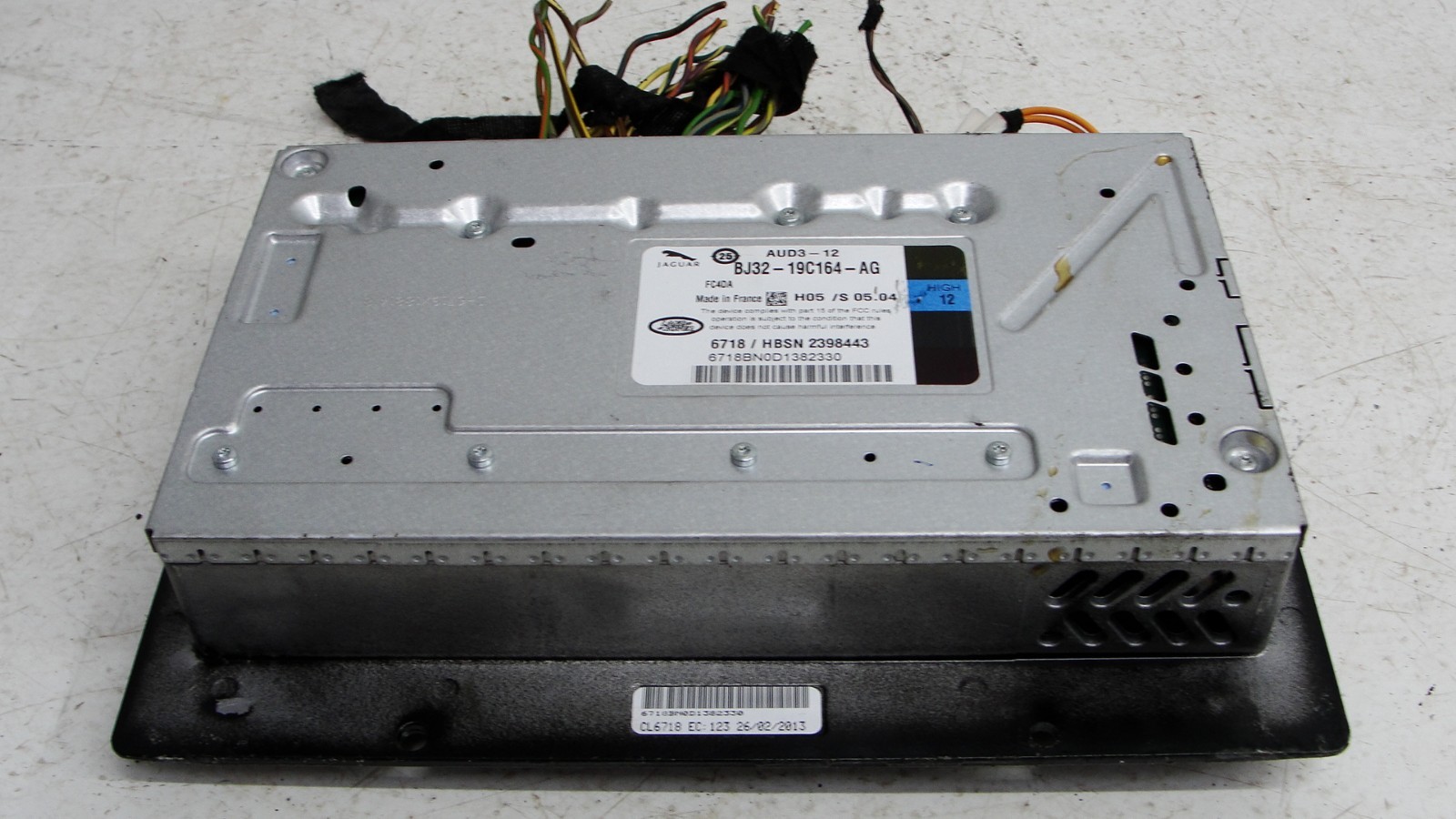Jaguar XF XFR X250 radio amp amplifier unit 12-15 OEM bj3219c164ag Range Rover