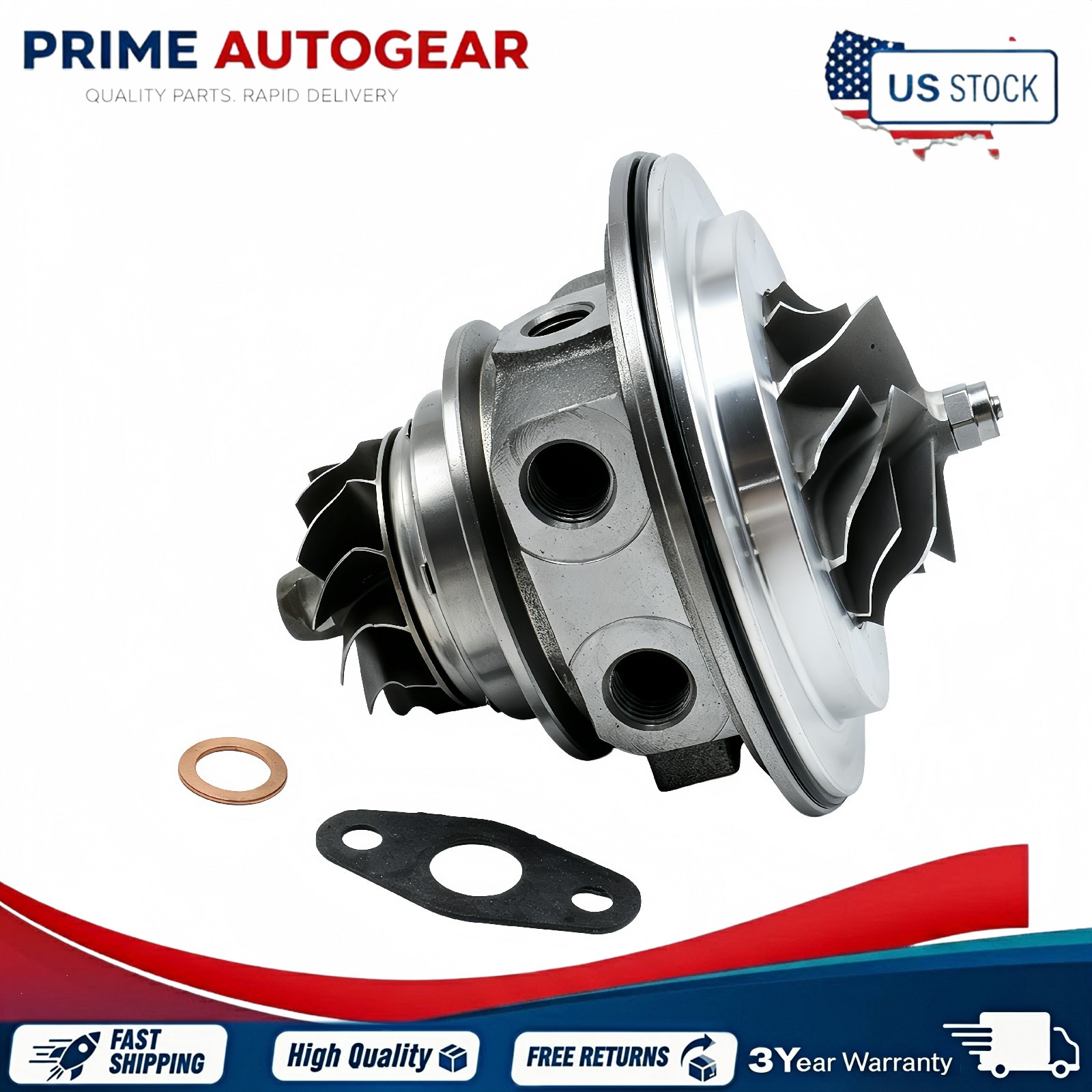K04 53049880064 Turbo cartridge CHRA Fits 2008-2014 Audi A3 TTS TT Quattro 2.0