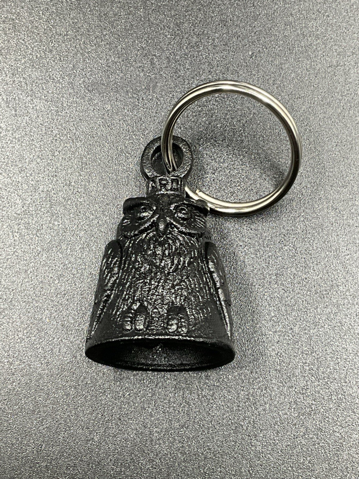 Owl guardian bell Black Owl guardian bell Black