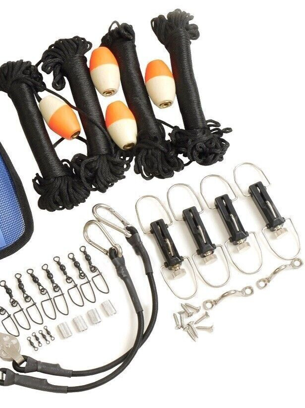 PREMIUM DOUBLE RIGGING KIT FOR TACO METALS TIGRESS OUTRIGGER POLE GS280 GS380