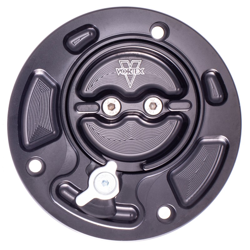 Vortex Racing V3 Fuel Cap for Yamaha - Black, Part Number GC620K