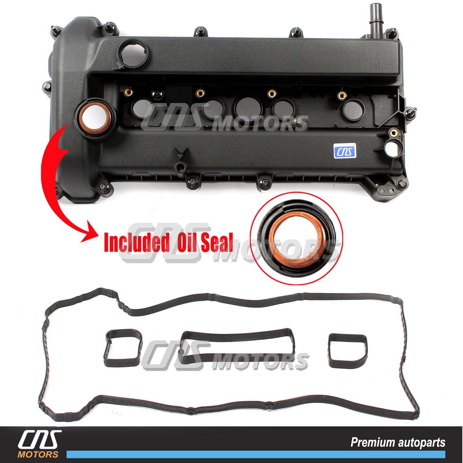 Engine Valve Cover w/ Gasket For 2009-2012 Ford Escape Fusion 2.5L 9E5Z6582G