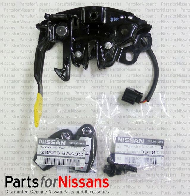 Genuine Nissan 2017-2021 Titan NON XD Remote Starter Kit - NEW OEM