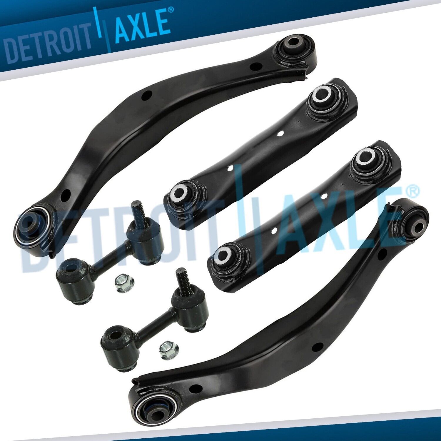 Rear Upper & Lower Control Arms Sway Bars for Chevy Impala Malibu Lacrosse Regal