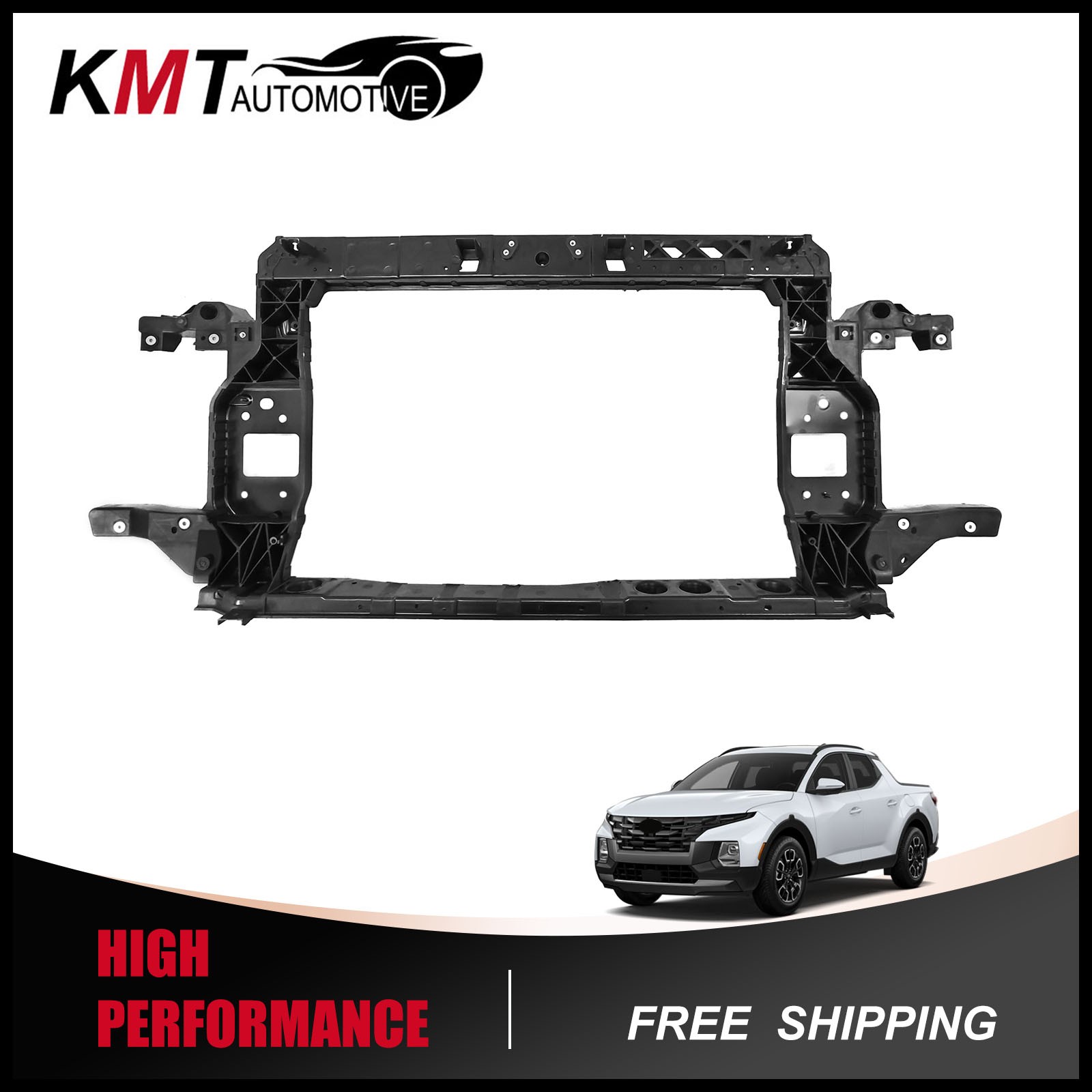 Radiator Support Core Assembly HY1225236 For 2022 2023 2024 Hyundai Santa Cruz