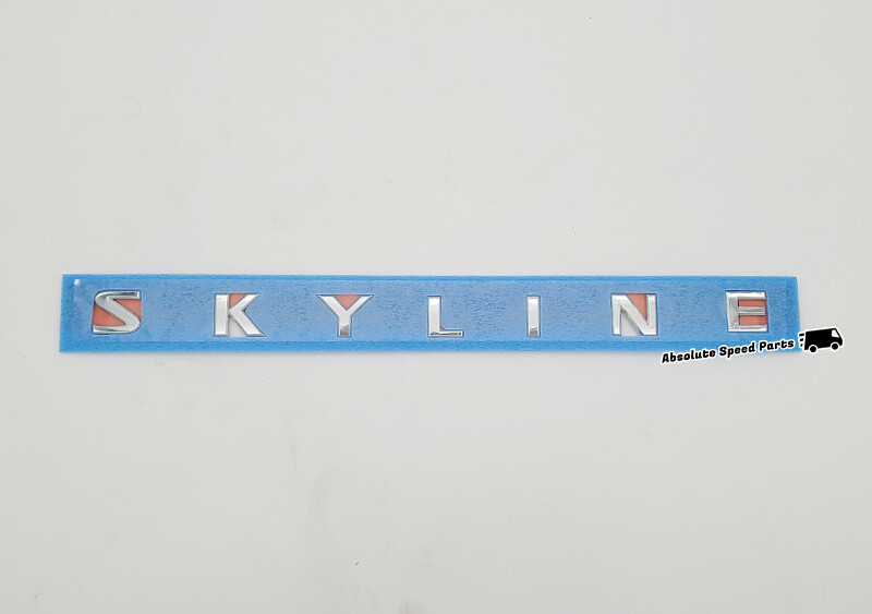 NEW GENUINE Nissan JDM G35 Skyline Trunk Badge Emblem for Infiniti 84895-AM900